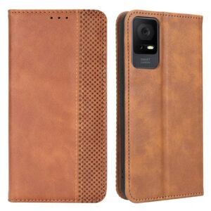 Generic Bofink Vintage Tcl 408 / 406 / 405 Læder Etui - Brun Brown