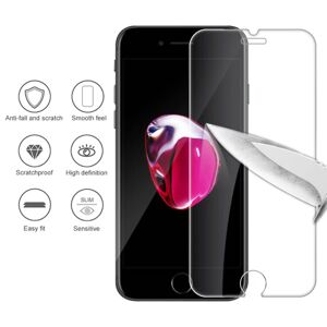 Apple iPhone SE (2020) 3-PACK skærmbeskytter 9H 0,3 mm Transparent/Genomskinlig