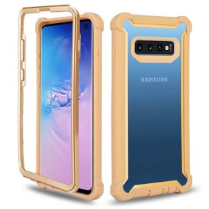 Floveme Samsung Galaxy S10 Plus - Beskyttende etui Guld