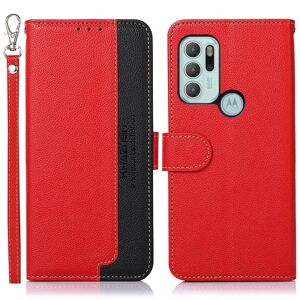 MTK KHAZNEH Telefoncover til Motorola Moto G60s - Rød Red