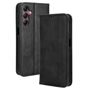 MTK Wallet Stand Flip-telefonetui til Samsung Galaxy A15 5G - Sort Black