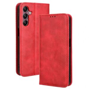MTK Wallet Stand Flip-telefonetui til Samsung Galaxy A15 5G Red
