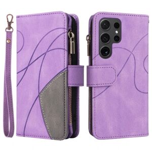 MTK KT multifunktions-serie-5 til Samsung Galaxy S24 Ultra telefonet Purple