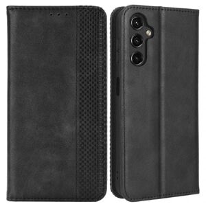 MTK Wallet Stand Flip-telefonetui til Samsung Galaxy A14 5G - Sort Black