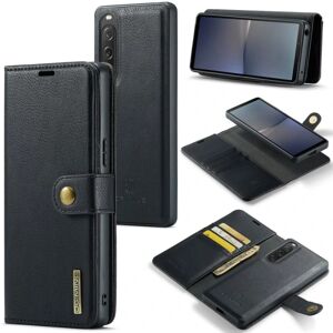 MTK DG.MING til Sony Xperia 10 V Aftageligt 2-i-1 tegnebogsdæksel Black