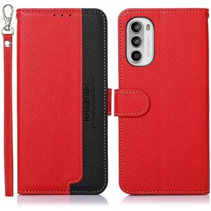 MTK KHAZNEH telefoncover til Motorola Moto G52 - rød/sort Red