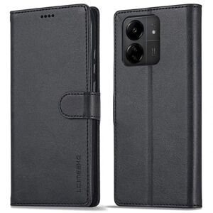 MTK LC.IMEEKE Pung etui Etui Shell til Xiaomi Redmi 13C Black