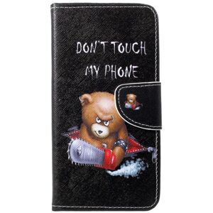 MTK Pung Taske til Huawei P30 Lite - Angry Bear Black