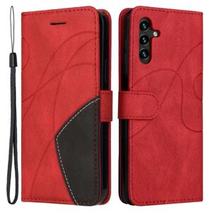 MTK Til Samsung Galaxy A14 5G KT Series-1 Pung Telefontaske - Rød/So Red