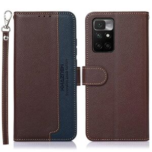 MTK KHAZNEH Telefoncover til Xiaomi Redmi 10 - Brun Brown