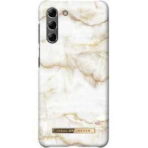 iDeal Of Sweden Samsung Galaxy S22+ etui - Golden Pearl Marble Gold