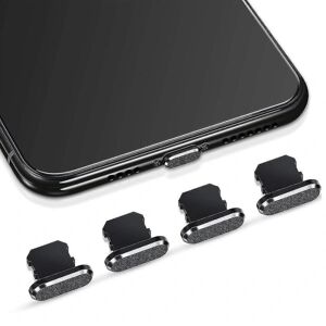4 stykker anti-støvstik kompatible med Iphone 11, Iphone 12 beskytter opladningsstøvdæksel