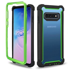 Samsung Galaxy S10 Plus - Eksklusivt beskyttende Army-etui Grön