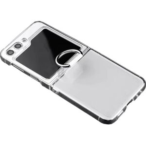 Floveme Samsung Galaxy Z Flip 5 - Bright Cover med ringholder Transparent