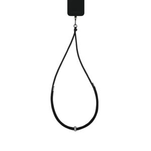 IDEAL OF SWEDEN Cord Phone Strap Coal Black