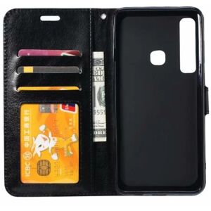 ExpressVaruhuset Huawei P30 Lite Pung Etui PU Læder 4 LUMMER Black