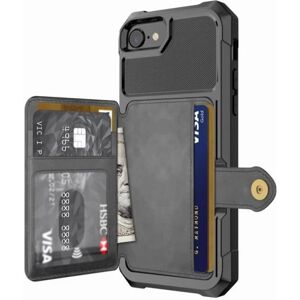 ExpressVaruhuset iPhone SE (2020 & 2022) Stødsikkert Premium Cover 4-TACK Solid V Black