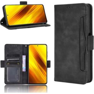 ExpressVaruhuset Xiaomi Poco X3 NFC Wallet Case PU-lektioner 6-Union Winston V3 Black