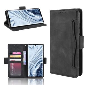 ExpressVaruhuset Xiaomi Mi Note 10/10 Pro Wallet Case PU Læder 6-SLOT Winston V3 Black