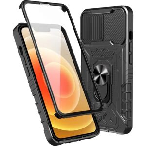 ExpressVaruhuset iPhone XR Full Coverage Premium 3D Cover ThreeSixty CamShield Black