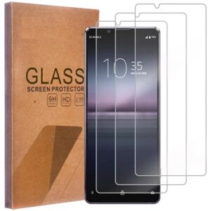 ExpressVaruhuset 2-PACK Xperia 1 III Hærdet glas 0,26 mm 2,5D 9H Transparent