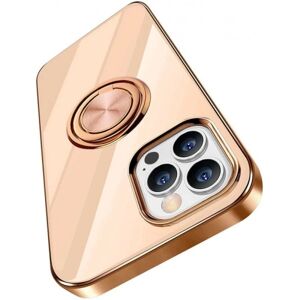 ExpressVaruhuset iPhone 13 Pro Elegant & Stöttåligt Skal med Ringhållare Flawless Pink
