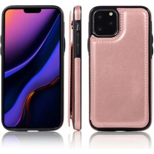 ExpressVaruhuset iPhone 11 Shockproof Cover Card Holder 3-SLOT Flippr Svart