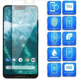 ExpressVaruhuset 2-PACK Google Pixel 3 XL Hærdet glas 0,26 mm 2,5D 9H Transparent