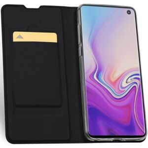 ExpressVaruhuset Samsung S10 Plus Flip Case Skin Pro med kortrum (SM-G975F) Black