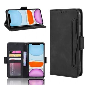 ExpressVaruhuset iPhone 13 Pro Max Wallet Case PU-læder 6-LOMMES Winston V3 Black