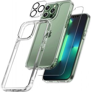 ExpressVaruhuset Komplet 3-i-1 beskyttelse til iPhone 12 / 12 Pro / 12 Pro Max / Transparent iPhone 12 Mini