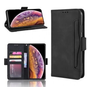 ExpressVaruhuset iPhone 11 Pro Max tegnebog etui PU læder 6-LOMMES Winston V3 Black