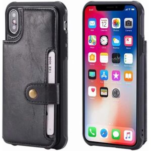 ExpressVaruhuset iPhone XS multifunktionel kortholder 5-SLOT Winston Black