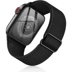 ExpressVaruhuset Apple Watch 38 mm / 40 mm / 41 mm Justerbart & Elastisk Nylon Lo Black