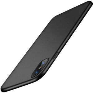 ExpressVaruhuset iPhone XS Max Ultratynd mat sort cover Basic V2 Black