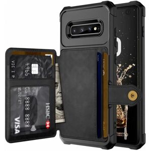 ExpressVaruhuset Samsung S10 Plus Shockproof Premium Cover 4-TACK Solid V3 Black