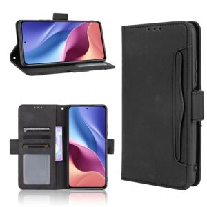 ExpressVaruhuset Xiaomi Mi 11i tegnebog etui PU læder 6-SLOT Winston V3 Black