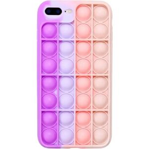 ExpressVaruhuset iPhone 7 Plus / 8 Plus beskyttelsescover Fidget Toy Pop-It Multicolor
