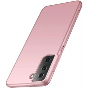 ExpressVaruhuset Samsung S21 Thin Light Case Basic V2 Rose Gold Pink gold