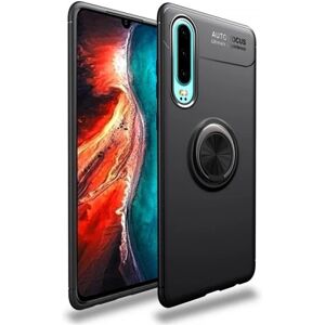 ExpressVaruhuset Huawei P30 Praktisk stødsikkert cover med ringholder V3 Black