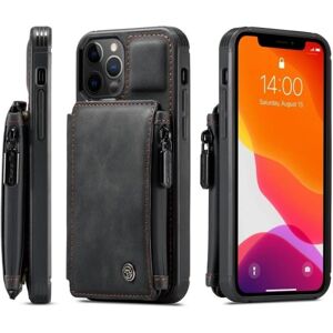 ExpressVaruhuset iPhone 13 Pro Max Cover Kortholder & Lynlås 4-RUMMET CaseMe Flip Black