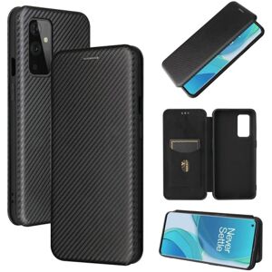 ExpressVaruhuset OnePlus 9 Pro Flip Case Kortrum CarbonDreams Black