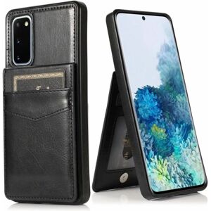 ExpressVaruhuset Samsung S20 Mobile Cover Card Holder 5-SLOT Retro V3 Svart