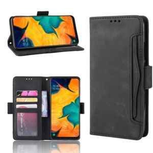 ExpressVaruhuset Samsung A40 tegnebog etui PU-læder 6-LOMMES Winston V3 Black