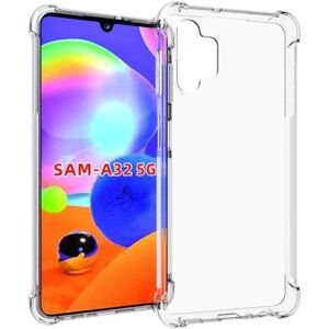 ExpressVaruhuset Samsung A32 5G stødabsorberende silikone Shell Shockr Transparent