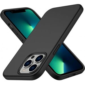 ExpressVaruhuset iPhone 14 Pro Ultra tyndt blødt gummibelagt mat sort cover Black