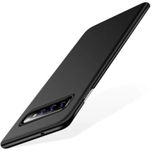 ExpressVaruhuset Samsung S10 Plus Ultra tyndt matsort cover Basic V2 Black