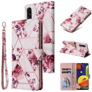 ExpressVaruhuset Redmi 9A Trendy Wallet Case Sparkle 4-SLOT Pink