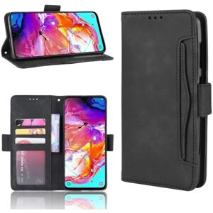 ExpressVaruhuset Samsung A70 tegnebog etui PU-læder 6-SLOT Winston V3 Black