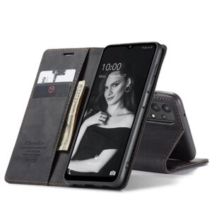 ExpressVaruhuset Samsung A32 5G Elegant Flip-etui CaseMe 3-KOMPARTMENT Black